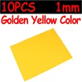 10PC 1mm Gold Yellow