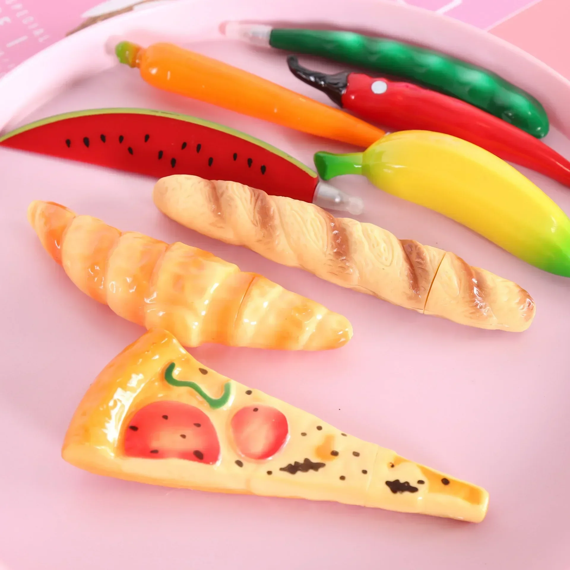 Bolígrafo 3D forma de fruta y verdura – Premio original para estudiantes