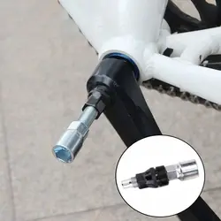 Extractor de manivela de acero, accesorios de ciclismo, llave inglesa, herramienta de eje, Extractor, rojo, negro y plateado, 3 uds.