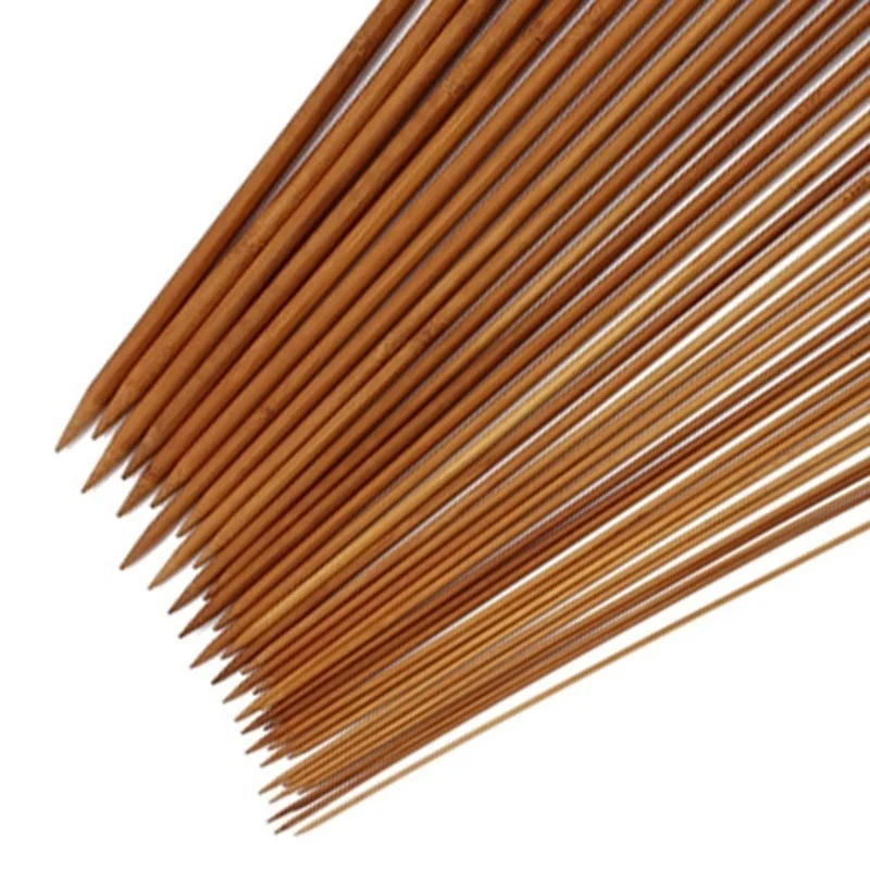 36 Uds. 18. ° suéter con aguja de bambú carbonizado, tejido de un solo punta con un juego completo de cuentas - imagen 3