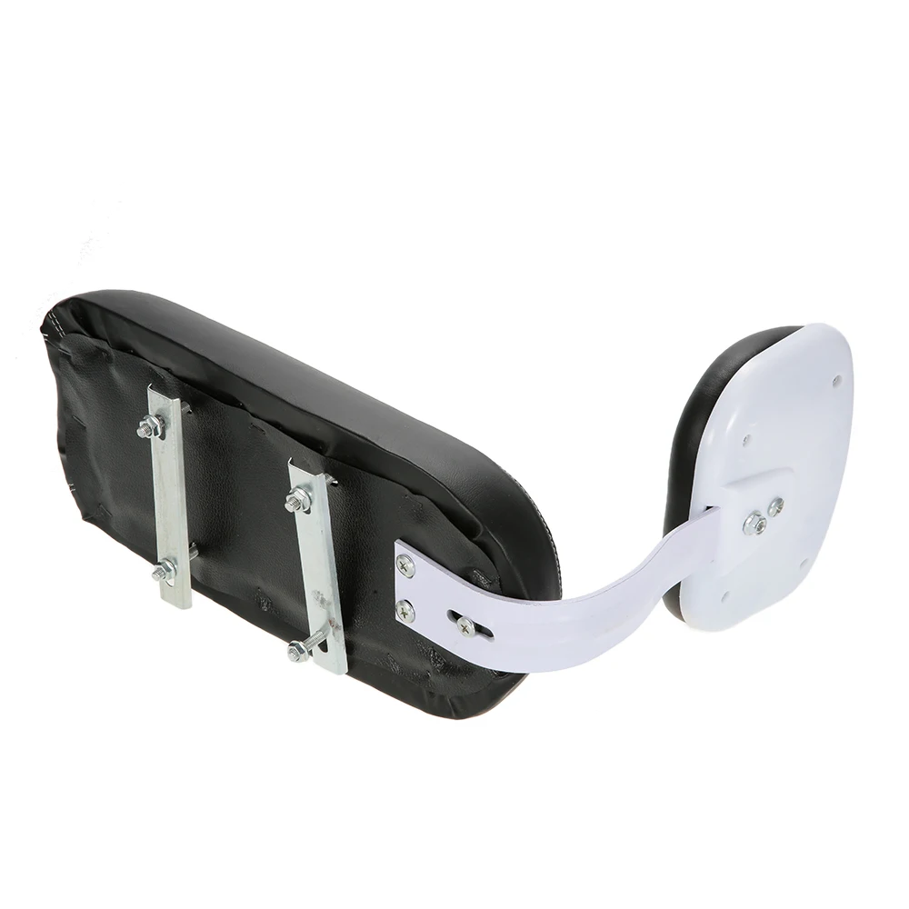 Asiento trasero de bicicleta para niños, asiento de bicicleta de montaña, de cuero PU, suave, con respaldo - imagen 5