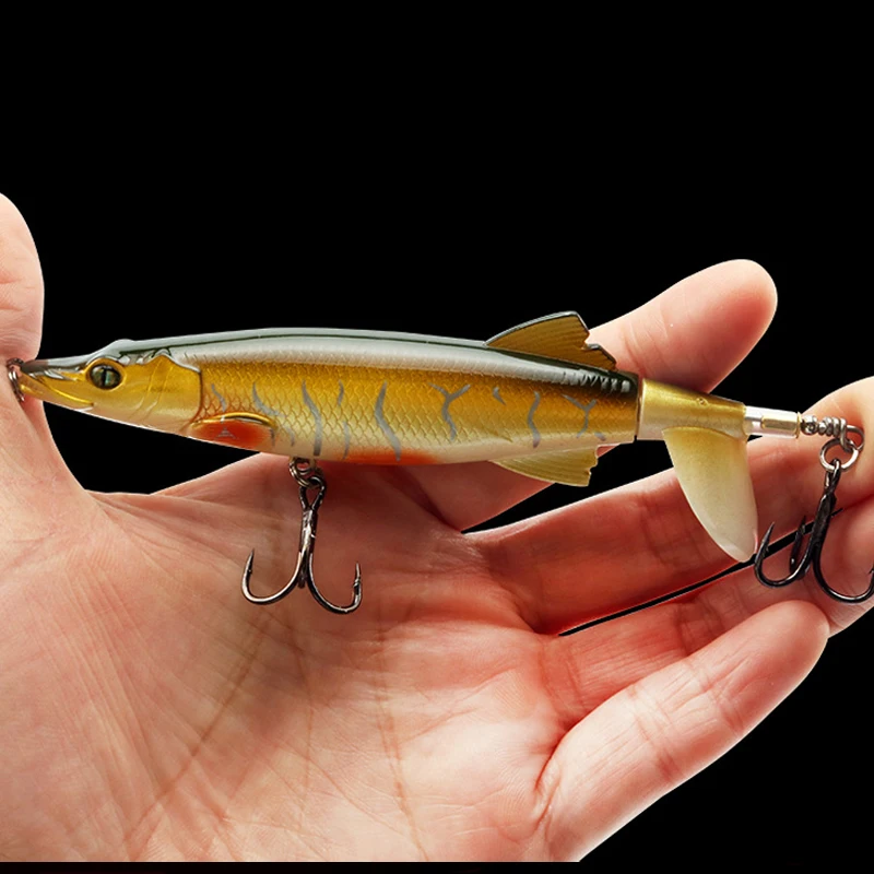Takedo YH8 Whopper Popper – Señuelo de superficie para lucio - imagen 5