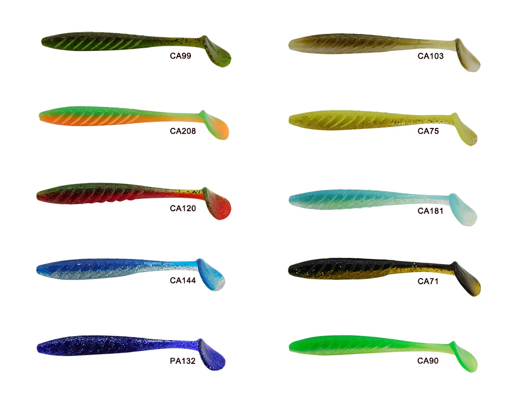 Explore la diversa gama de colores y diseños para señuelos de pesca