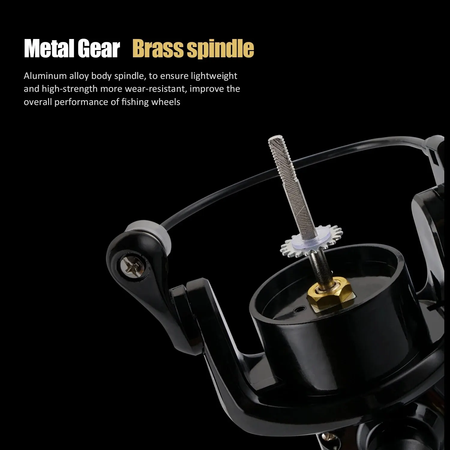 Huidiao 500 800 serie sin óxido y rodamiento suave 5,2: 1 sistema de arrastre de carrete de pesca 5Kg potencia máxima bobina de pesca de rueda giratoria - imagen 5
