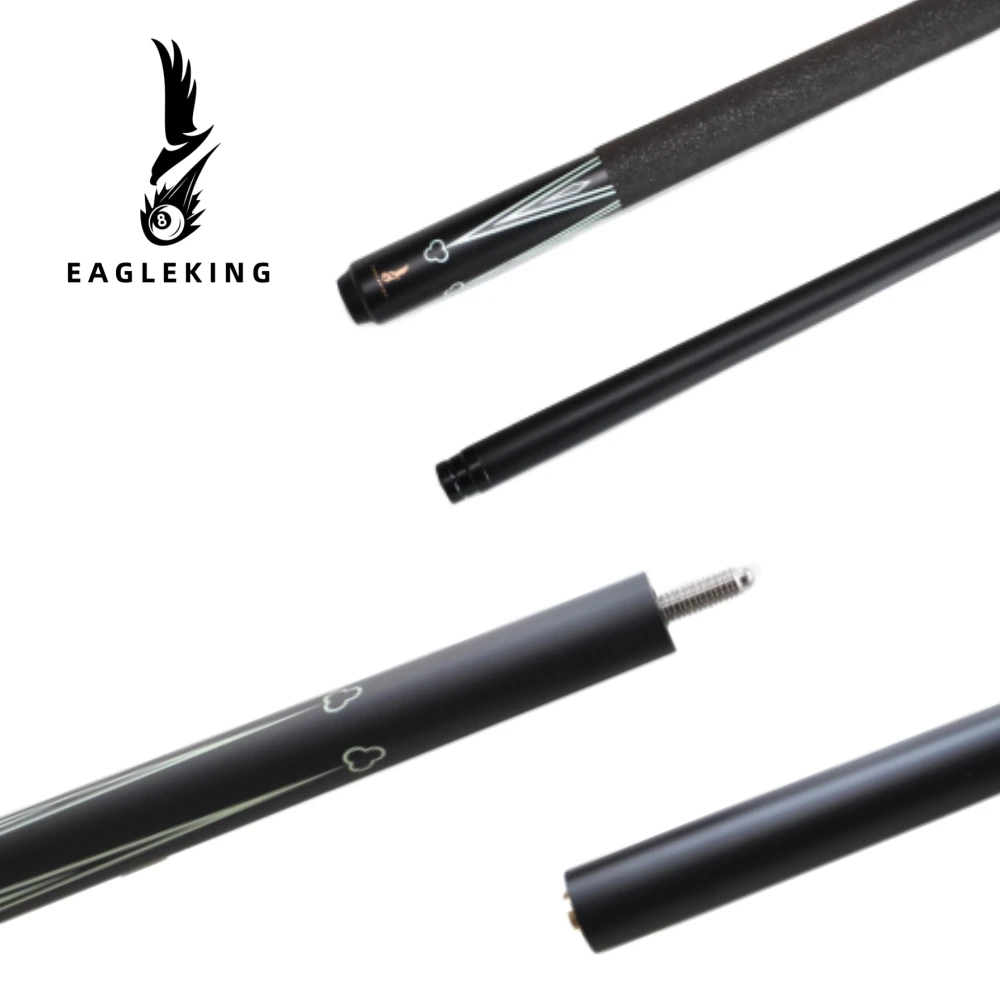 Taco de billar de fibra de vidrio, 12,9mm, punta de piel de cerdo, baquelita, férula, 1/2, 19oz, 58in/147cm, 19oz - imagen 2