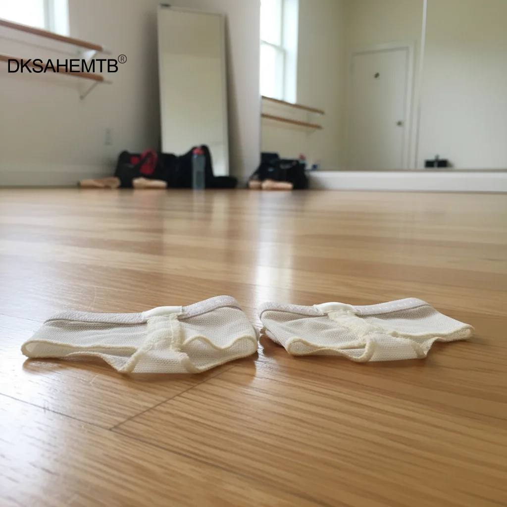 Almohadilla antideslizante antepié danza gimnasia fibra elástica