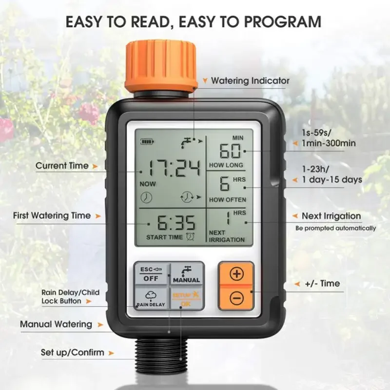 Temporizador de Picadura LCD 2026 – Impermeable para Pesca - imagen 3