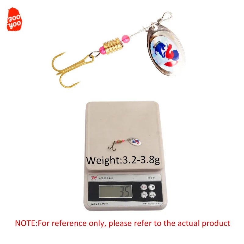 21 Uds. Cebos giratorios de 3,2g, señuelos de pesca para trucha, señuelos de pesca para lubina, trucha, tipo tipo de pez, aparejos de pesca, accesorios - imagen 2