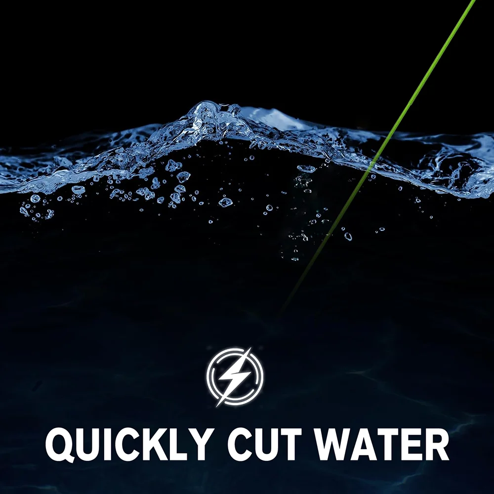 Línea de pesca trenzada VIKINGAR PE, 9 hebras, 300M, 500M, 1000M, 13-100LB, línea de pesca multifilamento súper fuerte, todo para peces y carpa - imagen 4