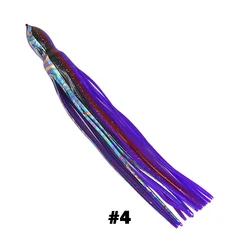 Faldas de pulpo de repuesto, 30cm, 12 pulgadas, señuelos de pesca, falda aparejada suave, Marlin, atún, Wahoo Mahi, agua salada, gran juego de pesca, 1 ud.