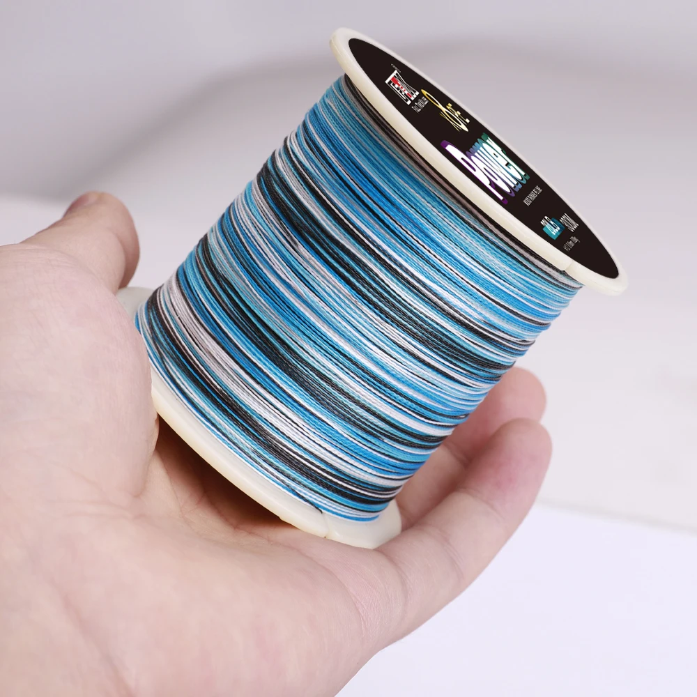 FTK-sedal de pesca de carpa PE X4/X8, 300/500m, 4/8 hebras trenzadas, multifilamento súper fuerte resistente al desgaste, alambre de agua salada marina - imagen 4