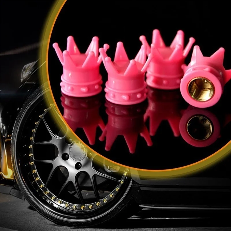 2 unid/set de tapas para vástago de válvula de estilo americano, coronas, boquillas de Gas innovadoras, cubiertas antipolvo, accesorio para bicicleta - imagen 4