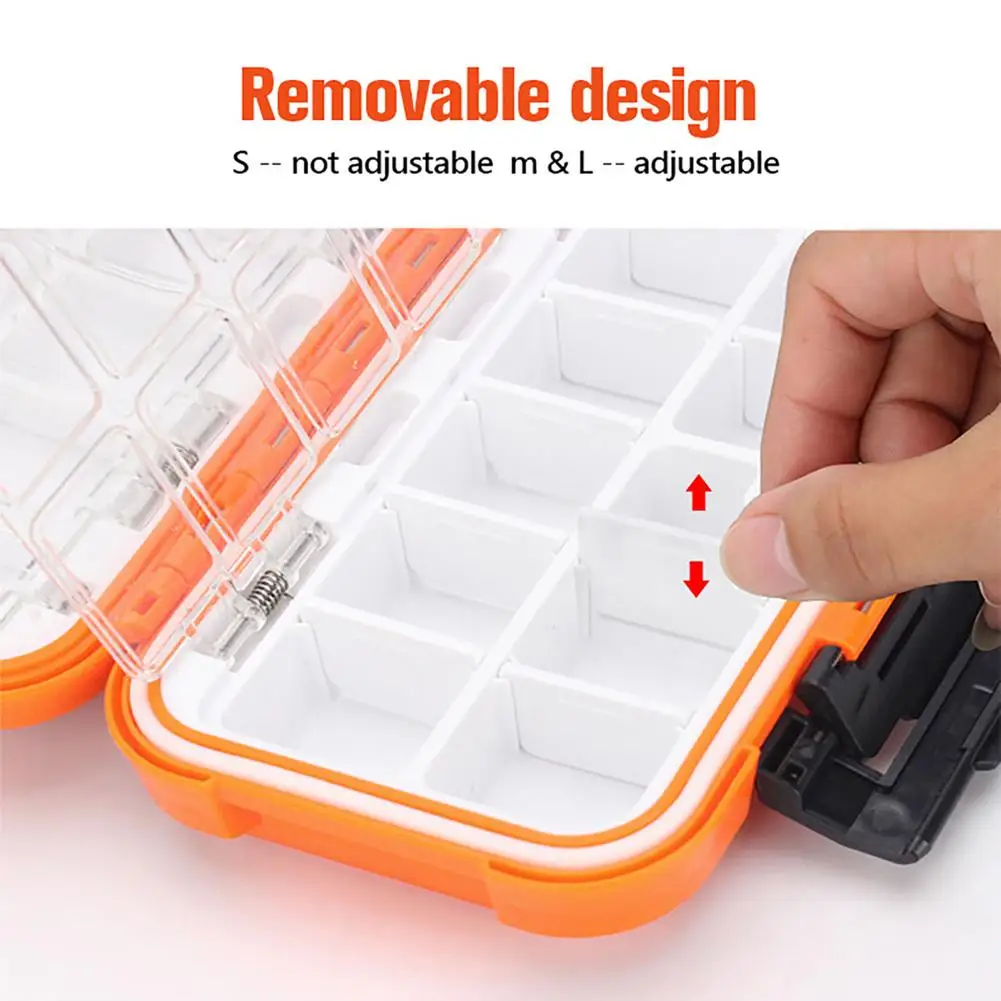 Caja de aparejos portátil para Kayak, estuche impermeable para Señuelos de Pesca, caja de almacenamiento de terminales, organizador de anzuelos de pesca, accesorios - imagen 4