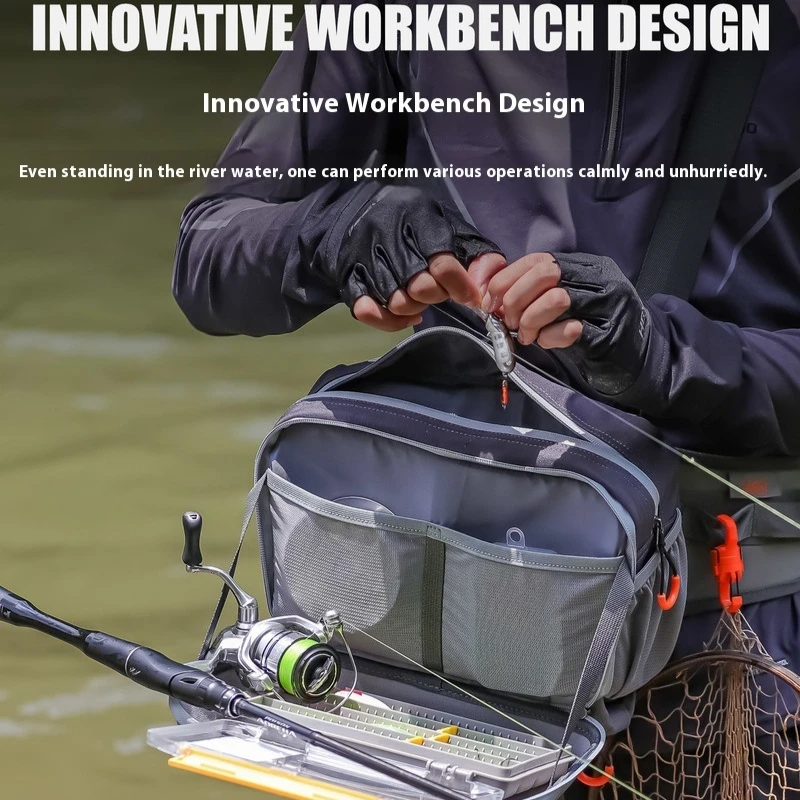 Bolsa Pesca UDO 5L Impermeable Bandolera - imagen 3