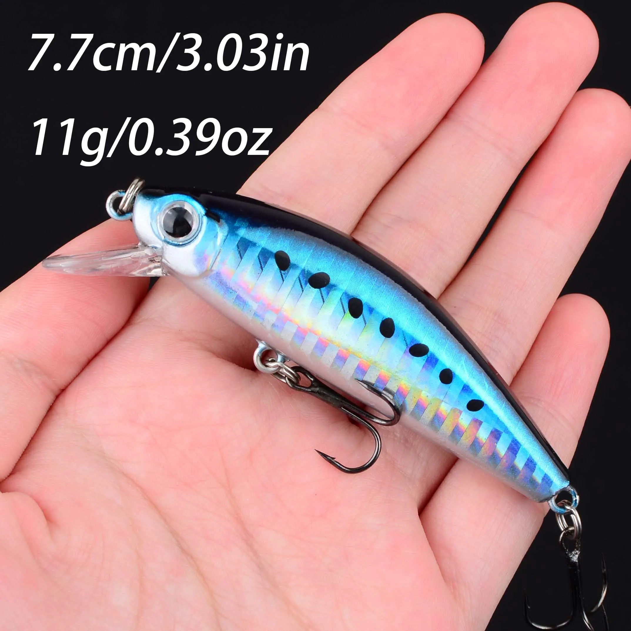 Señuelo Minnow artificial de plástico para carpa – cebo duro - imagen 2