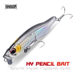 Kingdom HY Pencil Bait – Señuelo de Hundimiento para Pesca Lubina