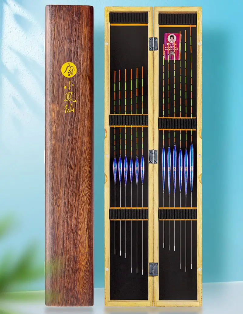 Boya de pesca con caja, flotador Vertical de alta sensibilidad para todas las aguas, carpa cruciana - imagen 2