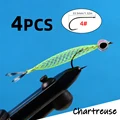 4pcs chartreuse
