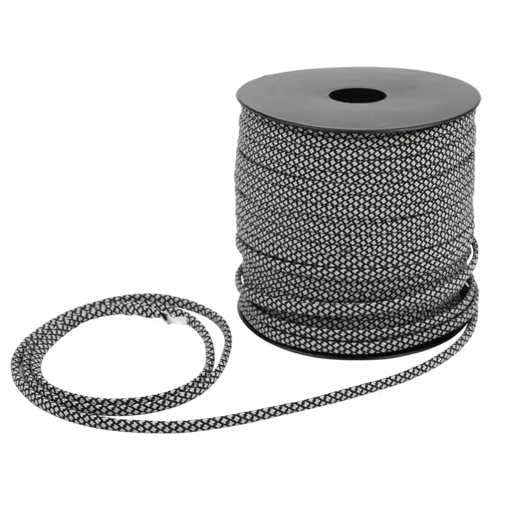 Paracord de poliéster duradero, 7 hebras centrales, cuerda de paracaídas resistente a los rayos UV, cordón trenzado de 4MM de espesor, atado de rescate - imagen 5