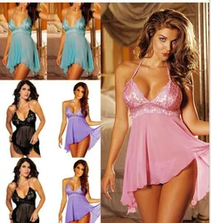 Pijama de encaje para mujer – Diseño sensual