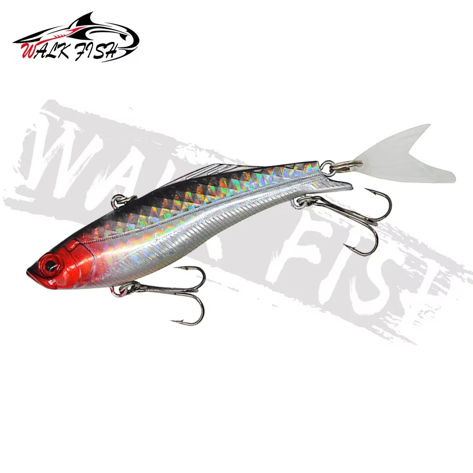 Señuelo Vib WALK FISH 23g – Biónico sumergido transparente - imagen 2