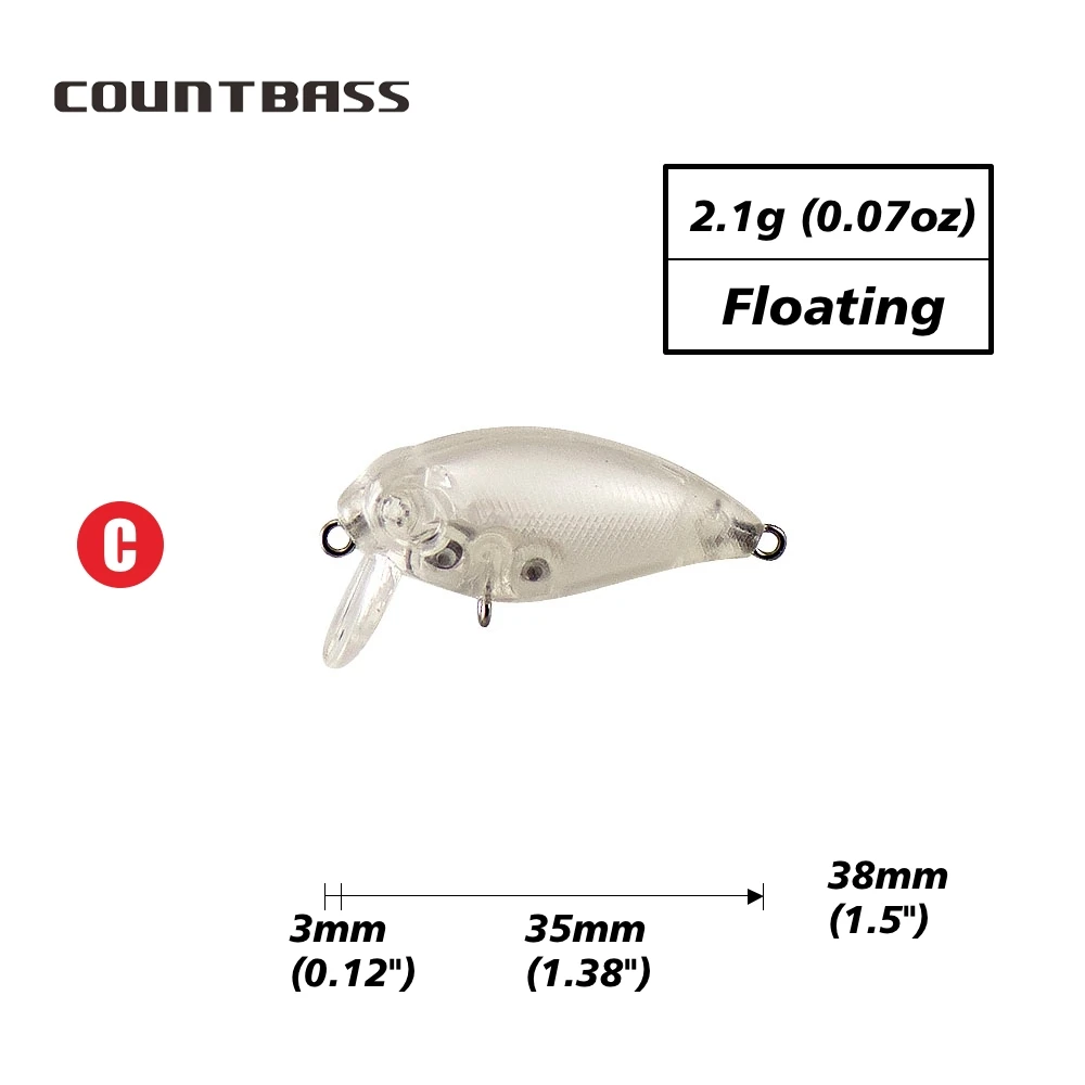C - Blank Lures