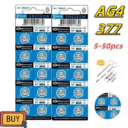 Pila botón SR626SW alcalina 1.5V para linterna de pesca