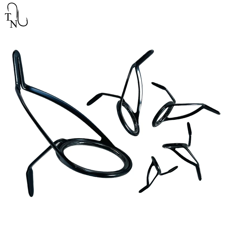 Guía de caña de pescar TN70 KW 8 - 50 #   Construcción de caña de pescar SIC RING, reparación de soporte de acero inoxidable, componentes de caña de pescar DIY, accesorios - imagen 5