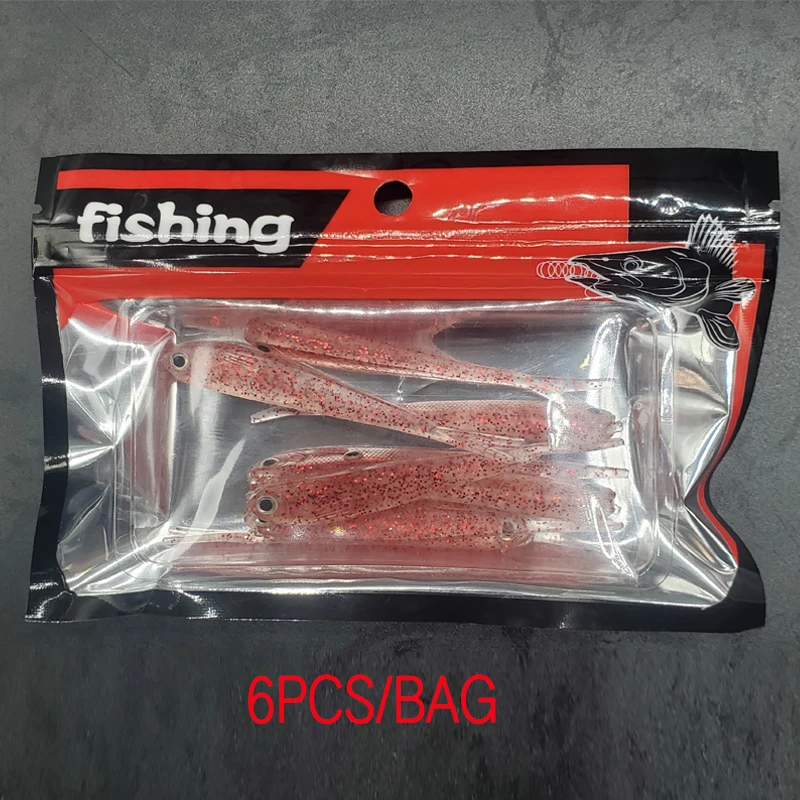 TAKEDO Señuelo Swimbait Cola Partida 3D para trucha y lucio - imagen 2