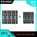 4PCS AA  4PCS AAA