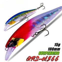 GREENSPIDER SP-System Minnow – 100mm 15g Señuelo wobbler de tungsteno