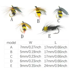 MNFT Bumble Bee Mosca para trucha – Señuelo abeja