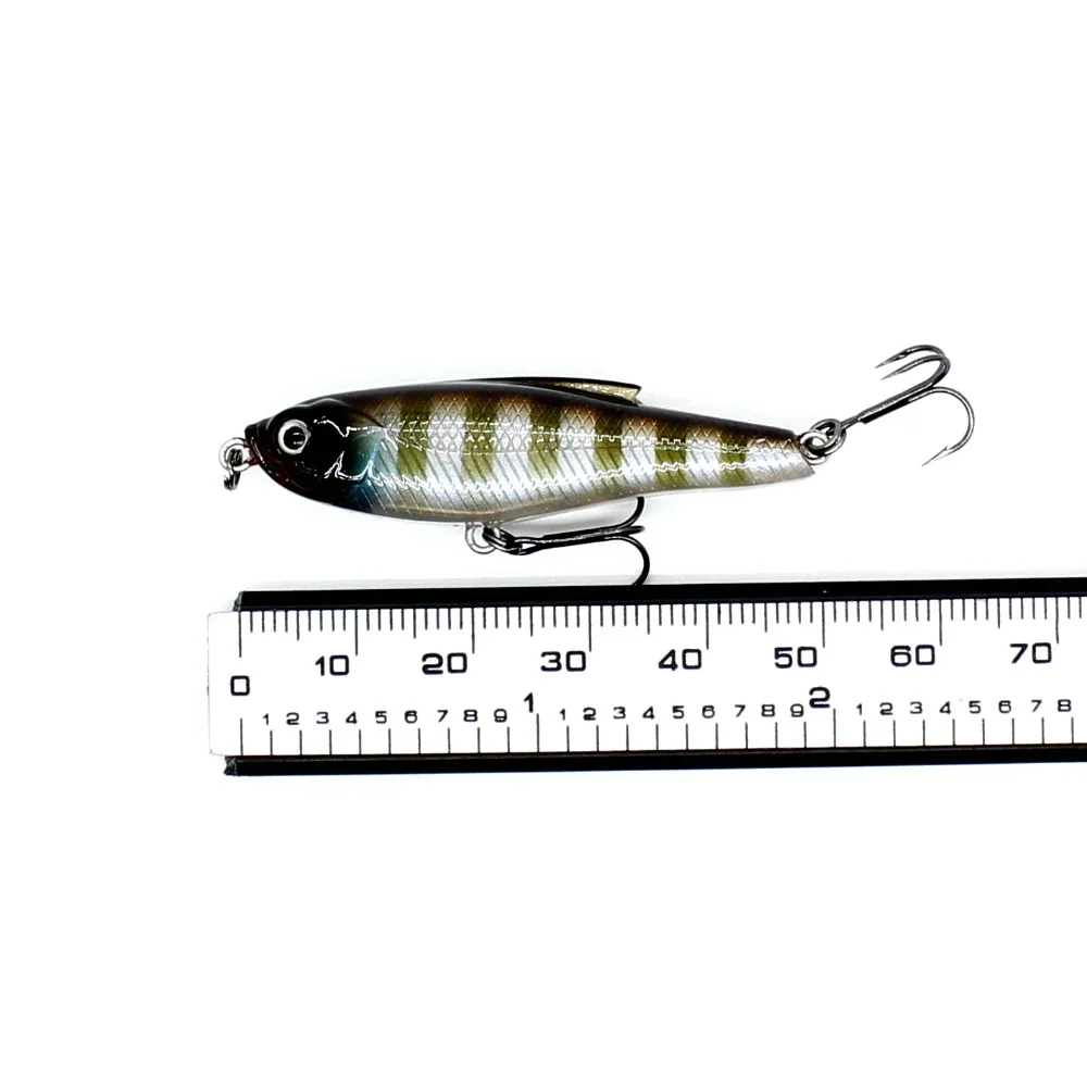 AOCLU Mini lápiz que se hunde 48mm 4,1g cuerpo sólido cebo duro Minnow Wobbler señuelo de pesca lubina agua dulce salada 12 #   Ganchos VMC - imagen 5