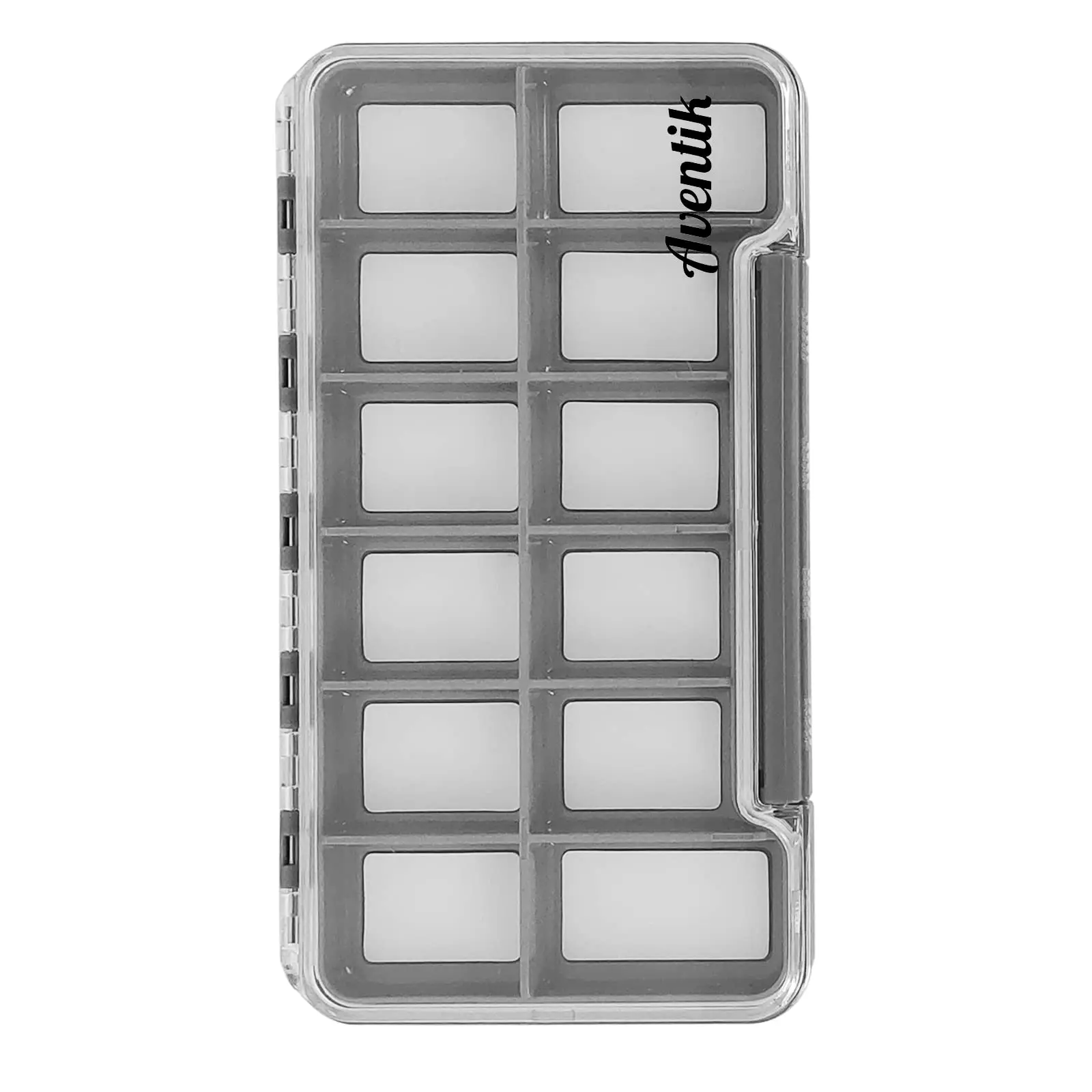 Aventik-caja impermeable para moscas, caja de aparejos de espuma, accesorios de pesca, caja de almacenamiento de herramientas, anzuelo, señuelo, cajas de cebo falso - imagen 2