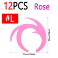12pcs Rose L