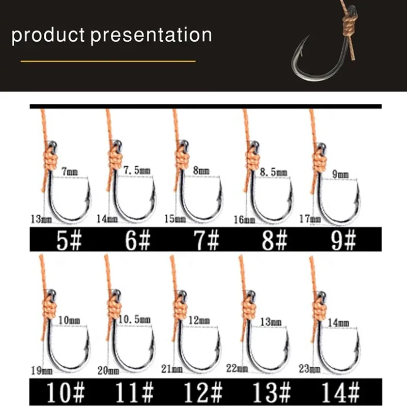 High Efficiency Multi Hook Rig for Fishing Stainless Steel Sharp Hooks Perfect for Catching Various Fish Species Durable - imagen 2