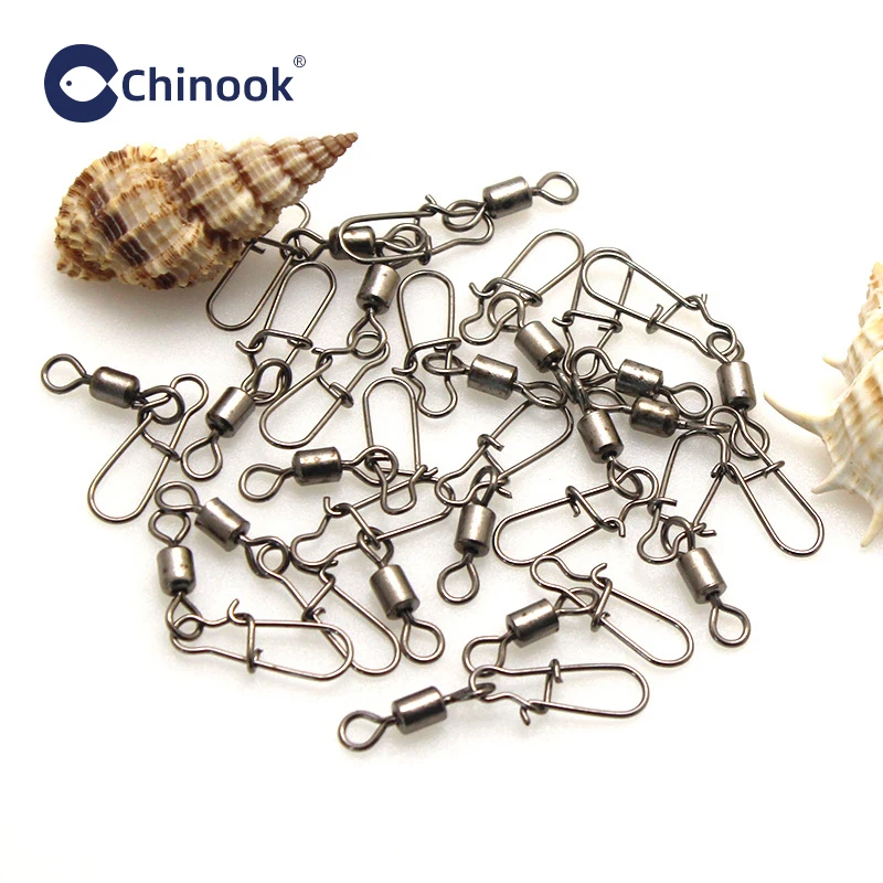 Giratorios Chinook con Rodamiento de Bolas para Línea y Señuelos - imagen 4