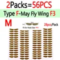 56pcs Type F3 M