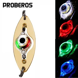 Señuelo LED Spoon giratorio - luz profunda