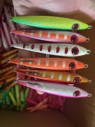 Jigs Metálicos Brillantes Seafox SF58 – Señuelo para Pesca