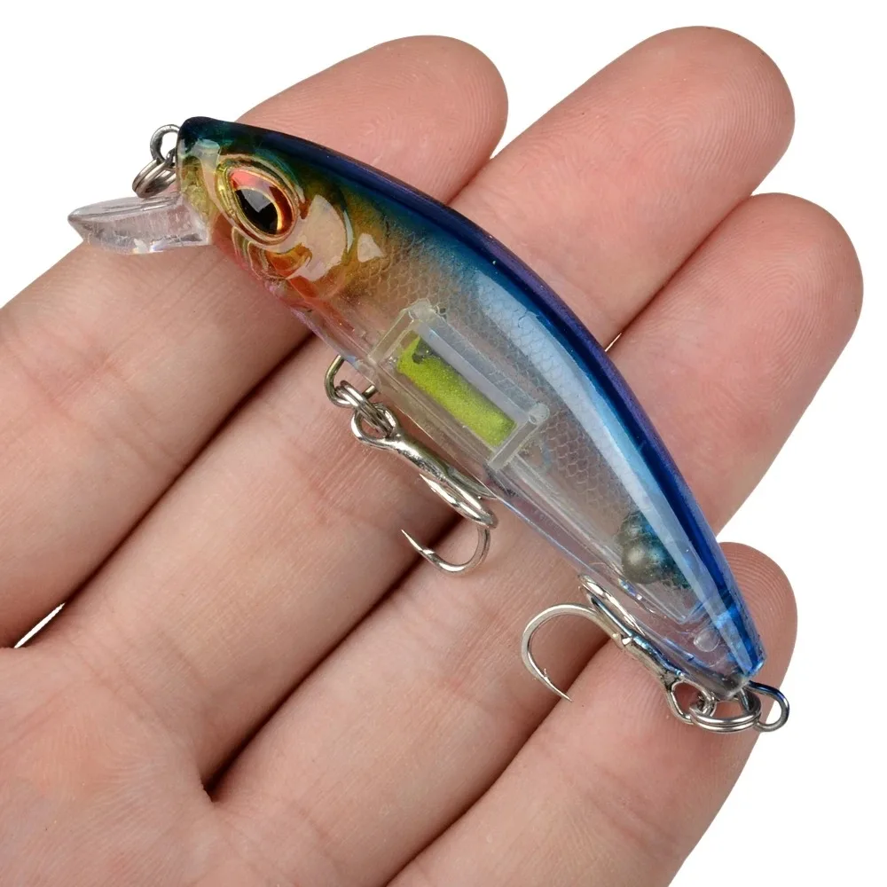 Señuelo Crankbait luminoso láser – Pececillo artificial buceo - imagen 3