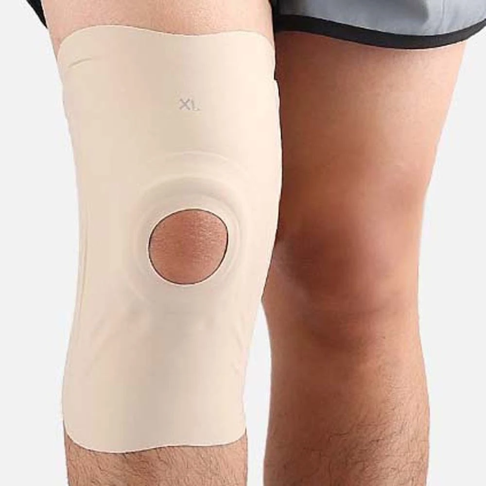 Accesorios deportivos rodillera de compresión transpirable recuperación de lesiones rodillera elástica ajustable cinturón protector de rodilla deportes - imagen 2