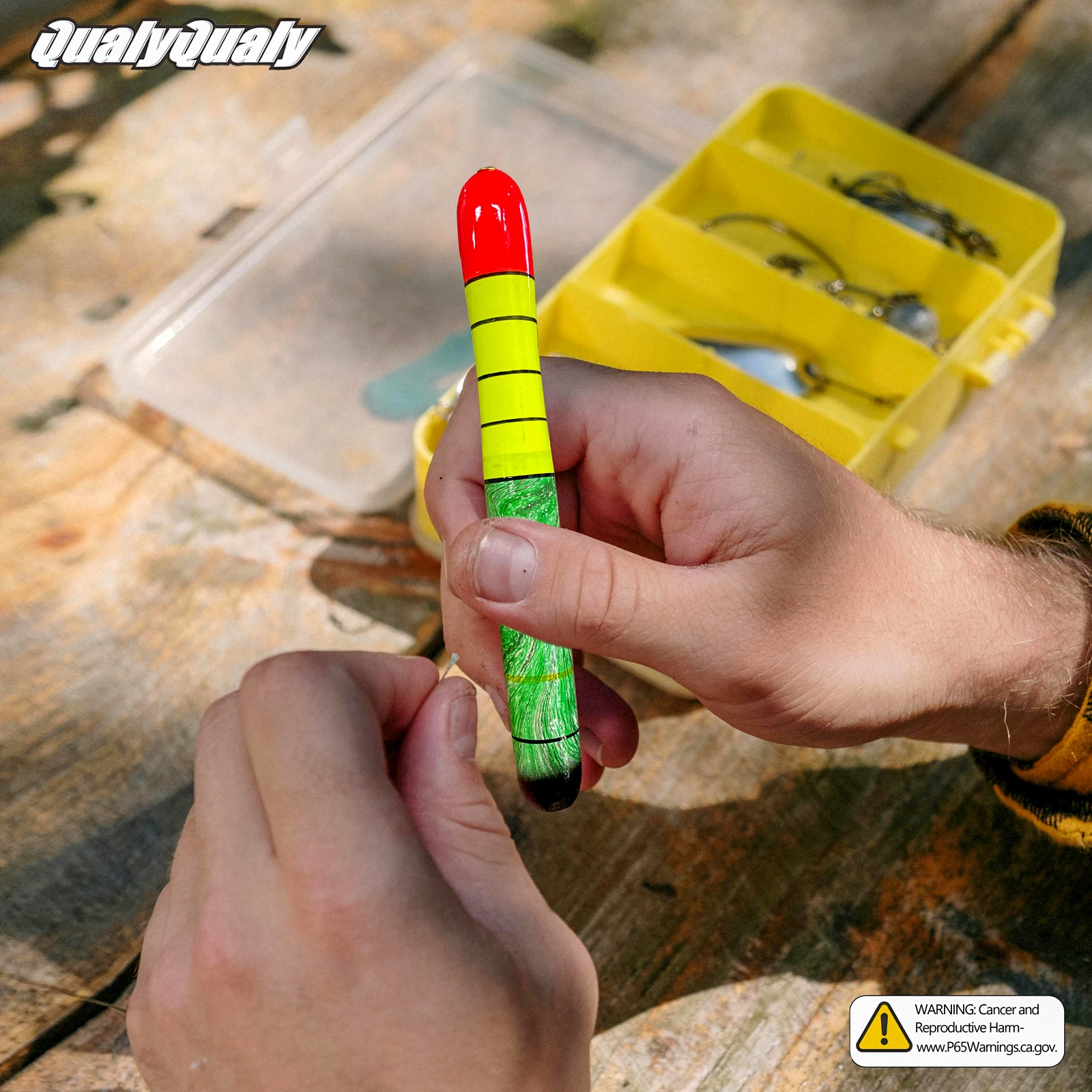 Elaboración de señuelos de pesca vibrantes para una captura exitosa