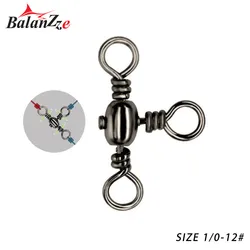 Swivel en T de 3 vías niquelado negro – Divisor de sublínea