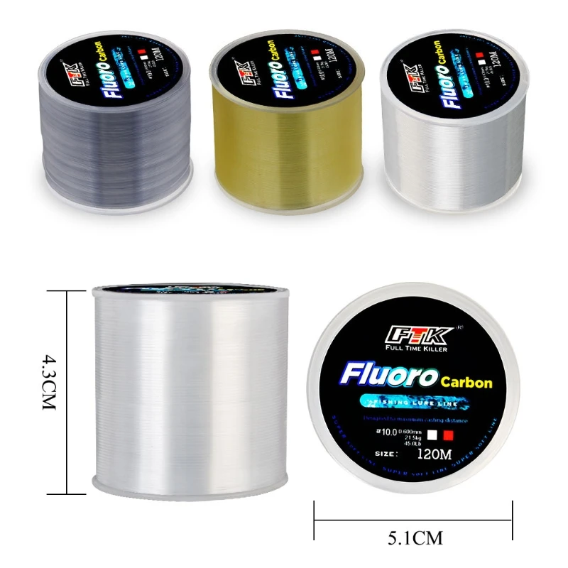 Sedal fluorocarbono – Nailon con superficie de carbono - imagen 2