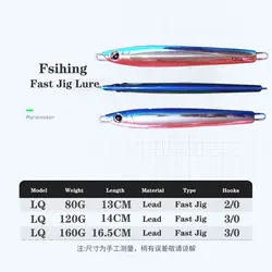 Señuelo Jig Head Metal – Brillante hundente para pesca profunda