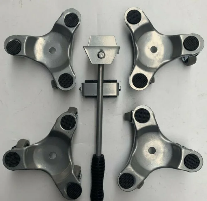 Ruedas de plataforma Dolly, rodillos para mover muebles, 3 ruedas - imagen 5