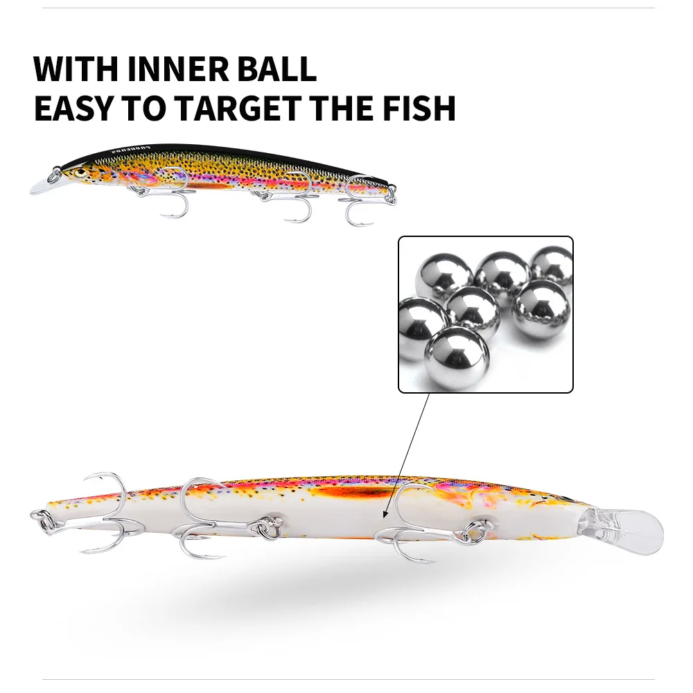 Señuelo de pesca de pececillos láser, 1 piezas, 11,5 CM, 9G, anzuelos de pesca, aparejos wobbler, crankbait, cebo duro artificial de Japón, swimbait - imagen 2