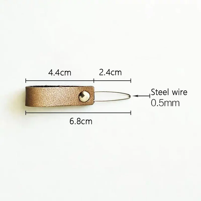 Hebilla de acero para bolsa, herramienta de goma para atar, 30 piezas - imagen 3