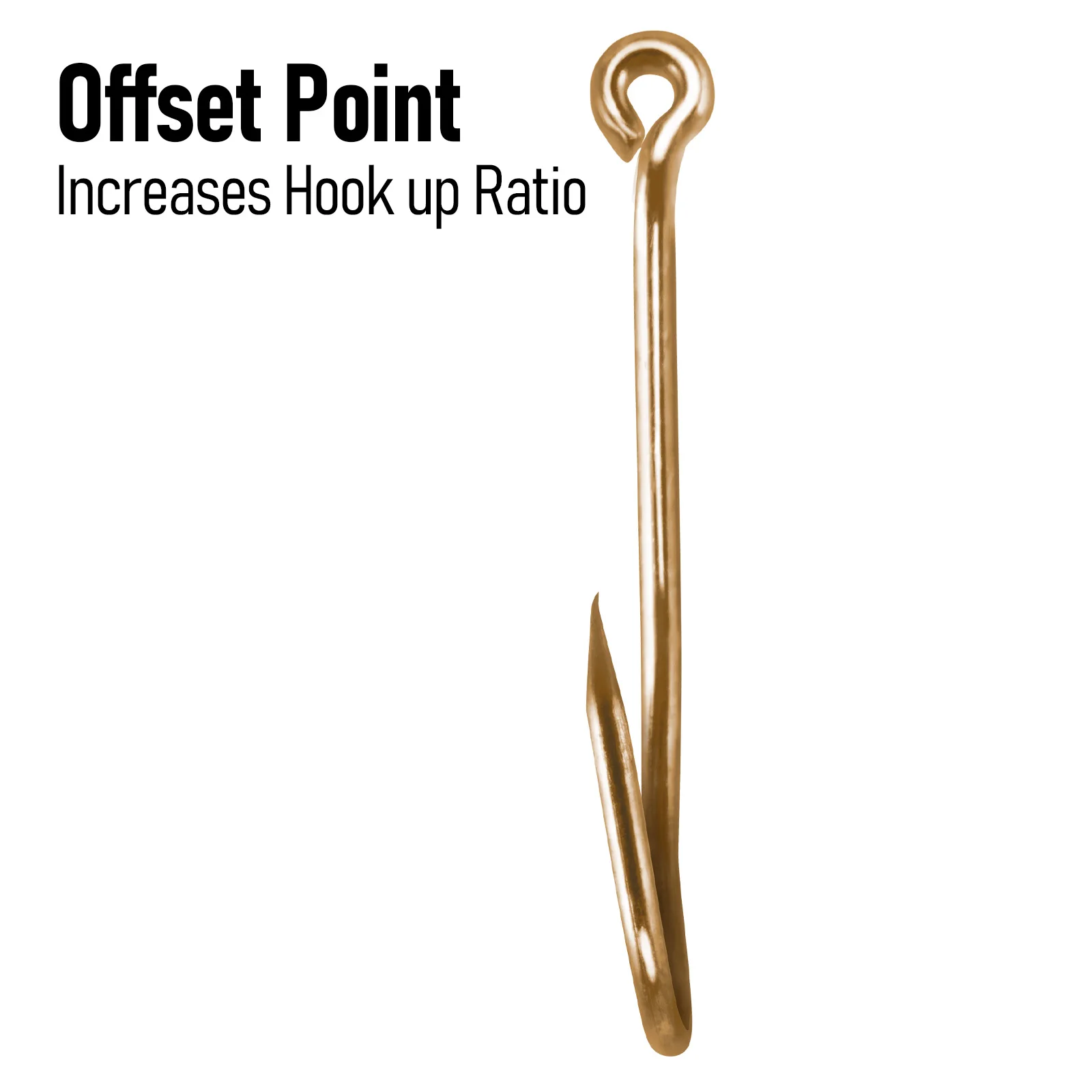 30/50 Uds Baitholder gancho de pesca de pulpo gancho de cebo vivo de bronce compensado para Bluegill Bass Striper Walleye agua salada - imagen 4